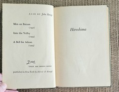 1946 Hiroshima By John Henry Borzoi HB Book 1st Edition 7.75″x5.25″