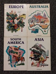 4 – 1985 Troll Associate Books – Europe – Australia – South America – Asia