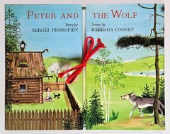 Peter and the Wolf Pop Up Book Barbara Cooney / Prokofiev SIGNED by Artist