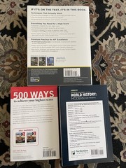 Lot Of 3 AP World History Modern AMSCO Princeton 7th Ed. 500 Questions 5 Steps