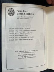Palm Tree Bible Stories LOT RARE 1980s: Noah’s Big Boat and Daniel And The Lions