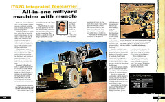 ORIGINAL 1999 CATERPILLAR HEAVY DUTY FORESTRY EQUIPMENT MAGAZINE ~ 16 PAGES