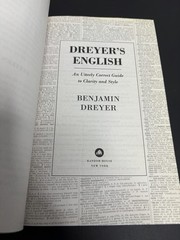Benjamin Dreyer Dreyer’s English, Random House, Paperback, 2019
