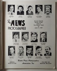 1987 THE NEWS PHOTOGRAPHER: Boston Press Photographers Association – 112 pages