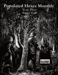Populated Hexes Monthly, Year Four (hardcover)