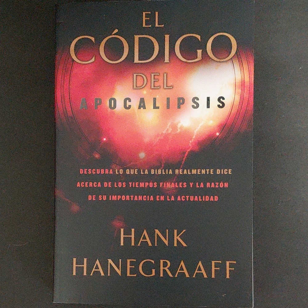 Libro Del CODIGO DEL APOCALIPSIS,NUEVO.