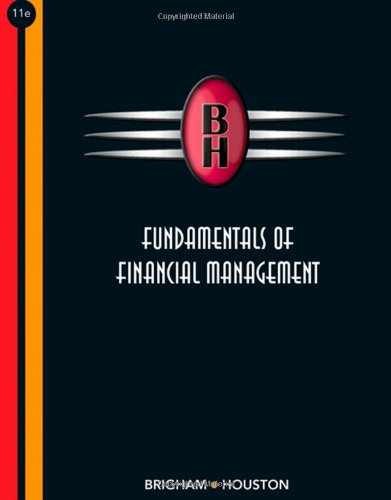 Fundamentals of Financial – Hardcover, by Brigham Eugene F.; – Acceptable n