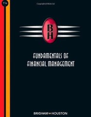 Fundamentals of Financial – Hardcover, by Brigham Eugene F.; – Acceptable n