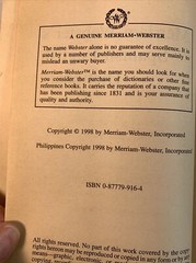 Merriam-Webster’s Spanish-English Dictionary Inc. PB