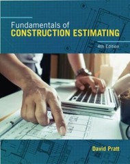 Fundamentals of Construction Estimating – Hardcover By Pratt, David – VERY GOOD