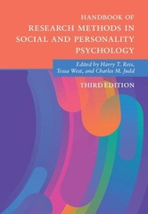 Handbook of Research Methods in Social and Personality Psychology by Harry T. Re