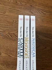 Lot of 3 Art of Hayao Miyazaki Studio Ghibli HC Castle, Mononoke, Nausicaa