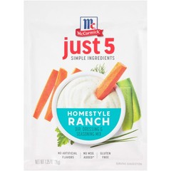 McCormick Just 5 Simple Ingredients Homestyle Ranch 1.25 Ounce (Pack of 12)