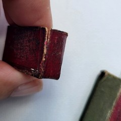 Small Rain Upon the Tender Herb 3rd Ed Red Leather 1832 Victorian Miniature Book