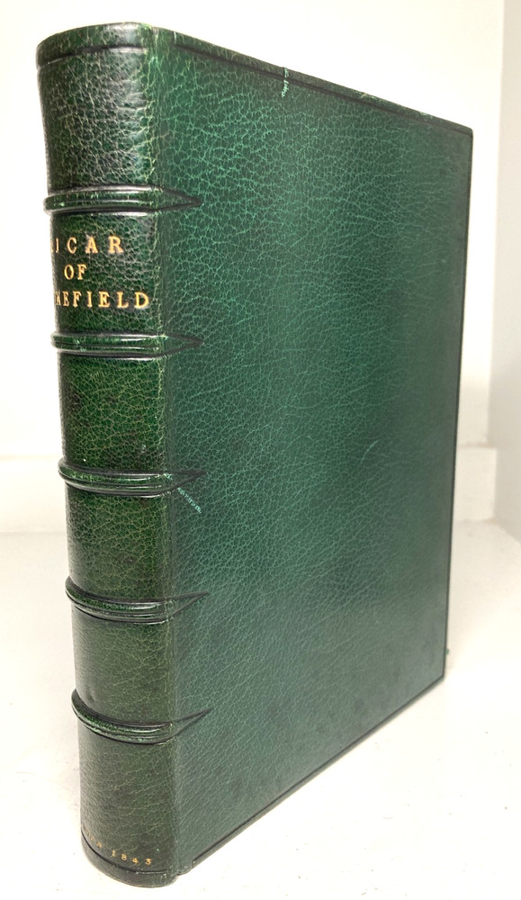1843 Vicar of Wakefield Mulready Extra Illustrated Riviere Morocco Leather