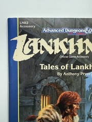 Tales of Lankhmar (Advanced Dungeons and Dragons Module LNR2) Anthony Pryor VF-