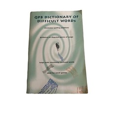 QPB Dictionary of Difficult Words Paperback 1994 by John Ayto (Editor)