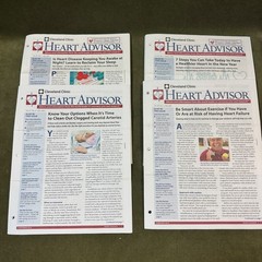 CLEVELAND CLINIC HEART ADVISOR X 24 – Vol 17 x 2,Vol 18 x 3,Vol 19 x 10,Vol 20×9