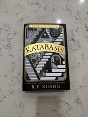 Katabasis by R.F. Kuang Waterstones Signed Exclusive Edition Sprayed Edges