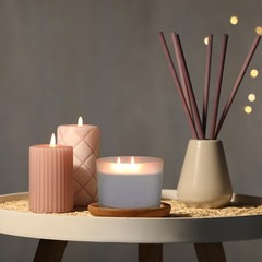 SUPMIND 16oz 3 Wick Candle Jars 6 Pack – Large Empty Frosted Glass Candle Mak…