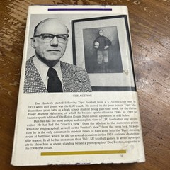 LSU The Louisiana Tigers Football 1975 book by Dan Hardesty HC/DJ
