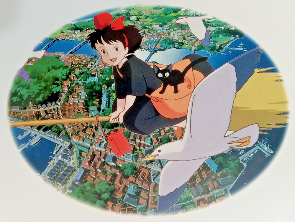 Kiki’s Delivery Service Studio Ghibli Tokuma Anime Hardcover Picture Book C24E