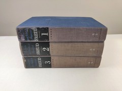 The Life and Work of Sigmund Freud by Ernest Jones 3 Vols. Complete, 1959