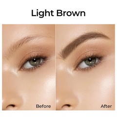 SACE LADY 24H Lock Eyebrow Gel, 0.2 Fl Oz (Pack of 1), 01 Light Brown