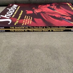 THE SHADOW Vol 2 & Vol 3 Pulp Reprints NOSTALGIA VENTURES 1st printings 2006