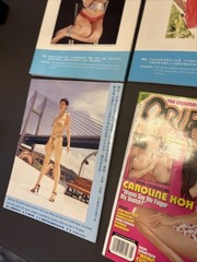 Rare Early 2000s Young Magazine Adult Asian Photo Book Lot Of 6 Hong Kong Akasi
