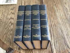 1933 Four Volume Pennsylvania Illustrated History Godcharles Military Civil Fine