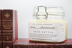Book-Butter Leather Conservation Cream, Premium Hydrating Conditioner 16 oz