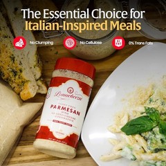 Plant-Based Parmesan Cheese 8oz Dairy-Free Vegan Cashews Nutritional Yeast