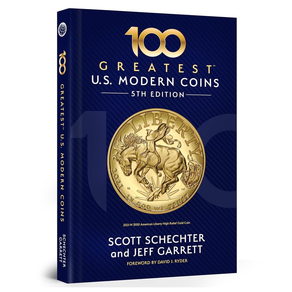 100 Greatest United States Modern Coins 5th Edition Hardcover Large 12×10 – NEW