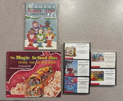 Large Lot Children’s Cassette Tapes & Books Scholastic Troll Home School Teacher