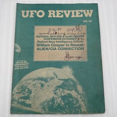 1990 UFO REVIEW #32 Magazine “William Cooper To Reveal: Alien/CIA Connection”