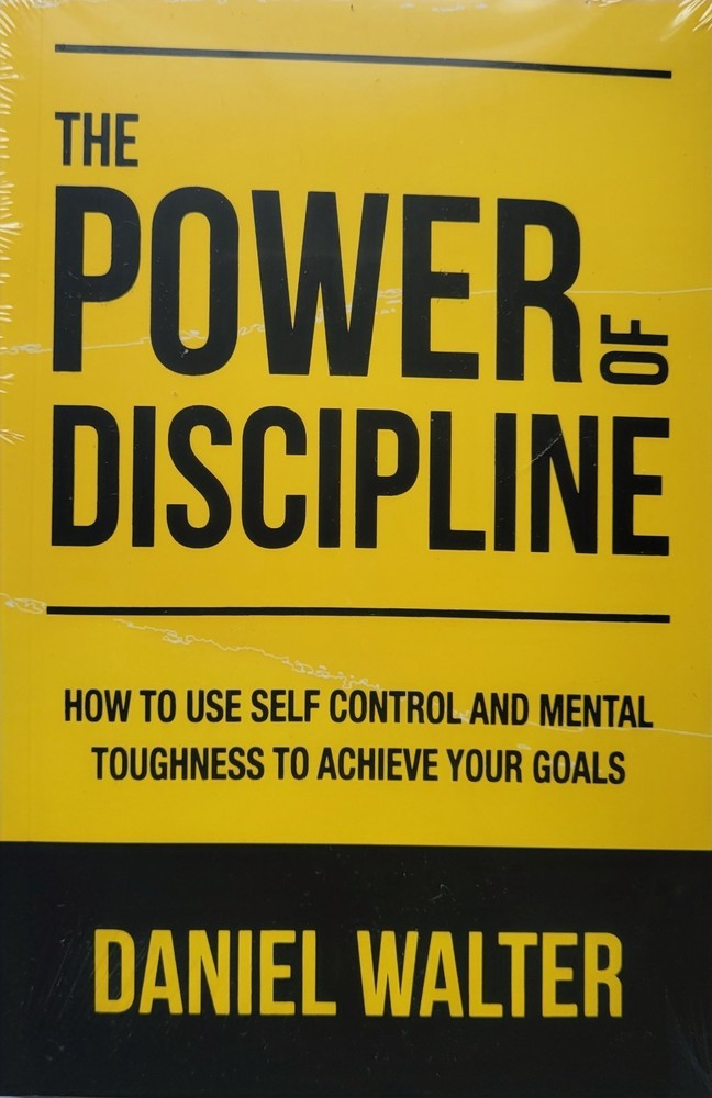 The Power of Discipline English, Paperback Daniel Walter | Free Shipping | NEW