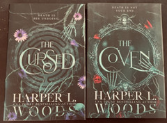 The Coven and The Cursed by Harper L Woods Hardcover Limited Special Editions
