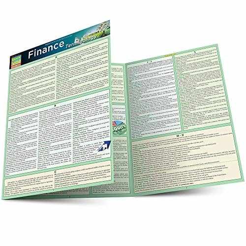 Finance Terminology (Quick Study Business) – Cards, by BarCharts Inc. – Good