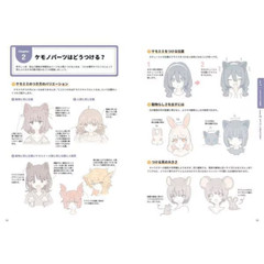 MCBN466 UGX Book Fluffy and Cute Chemomimi Drawing Guide japan