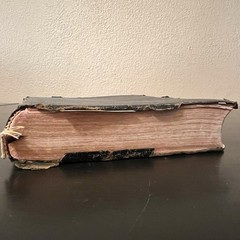 Antique 1929 Holy Bible Teachers Edition Leather Bound Pronouncing Nelson