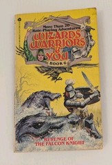 WIZARDS WARRIORS & YOU BOOK 6 REVENGE OF THE FALCON KNIGHT 1985 CYOA RPG Role