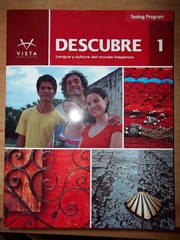 Descubre 1 Testing Program 2nd Edition