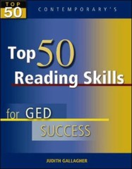 GED Calculators Ser.: Top 50 Reading Skills for GED Success, Student Text…