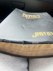 Prophecy Study Bible NKJV (John Hagee) Black Bonded Leather