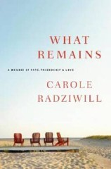 What Remains: A Memoir of Fate, Friendship, and Love – Hardcover – GOOD