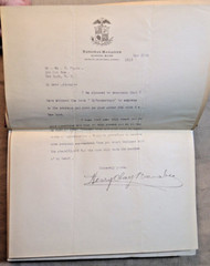 5 TIMES SIGNED My Wanderings Henry Clay Barnabee 1913 First Edition Bostonians