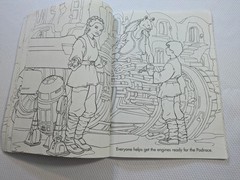 Star Wars Episode 1 Anakin’s Adventures To Color 1999 Coloring Book 52 Pages