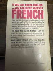 See It and Say It Ser.: See It and Say It in French by Margarita Madrigal 1962