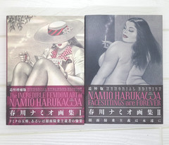 Namio Harukawa Art Book I & II Memorial Edition Set Illustration Book Japan